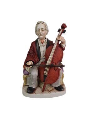 "Melody in Motion" The Cellist Music Artist Seiji Nakane Figure 7011 Vintage
